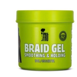 Braid Gel Smoothing & Holding - Lime Green